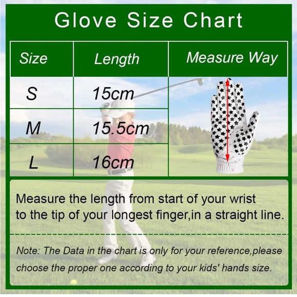 Girls Golf Glove Set (New) - Picture 3 of 3